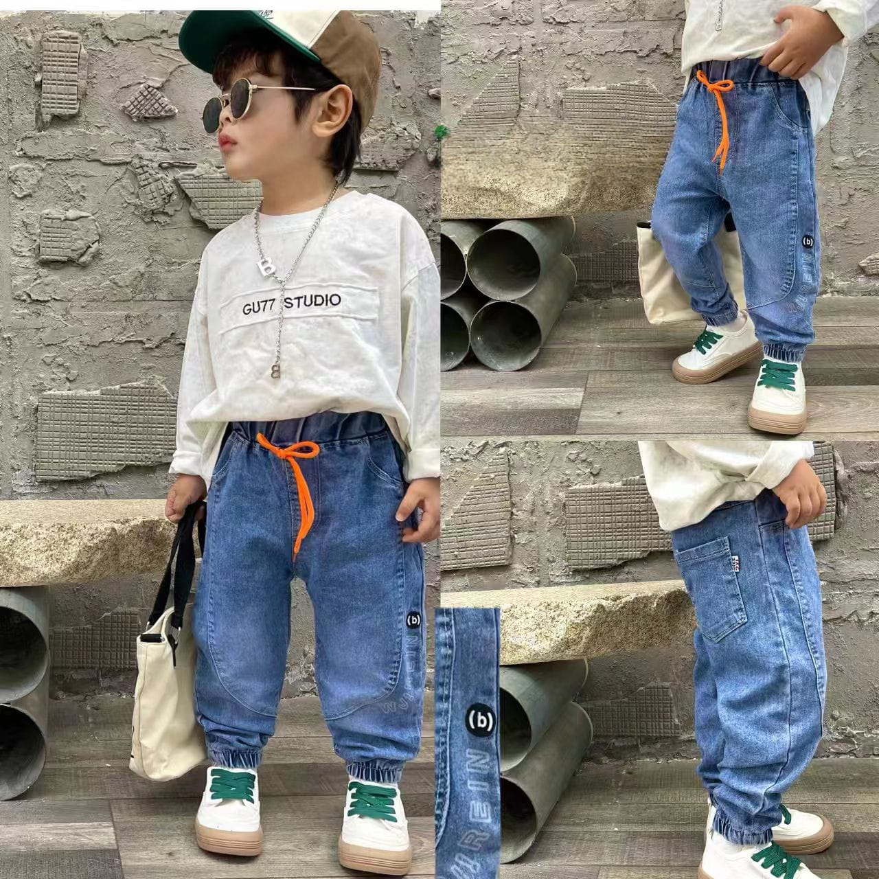 Blue Denim Jeans Stylish & Trendy for Boys & Girls